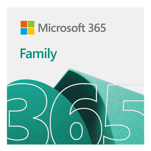 Microsoft 365 Family ESD_1YR Subcription 6 Users Word; Excel; PowerPoint; OneNote; Outlook