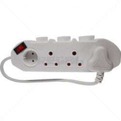 Multiplug 3x16A 3x2 Pin Not Switched Part No: HW35-8