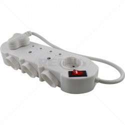 Multiplug 3x16A 3x2 Pin Not Switched Part No: HW35-8