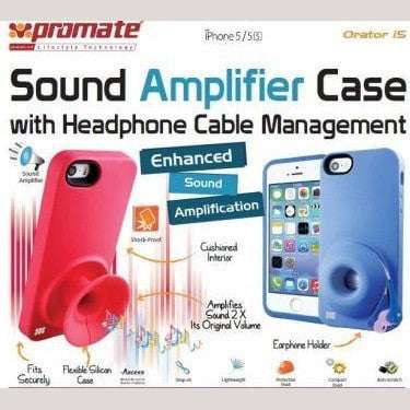 Promate Orator-I5 Portable Speaker for iPhone 5  Compact and Powerful Sound