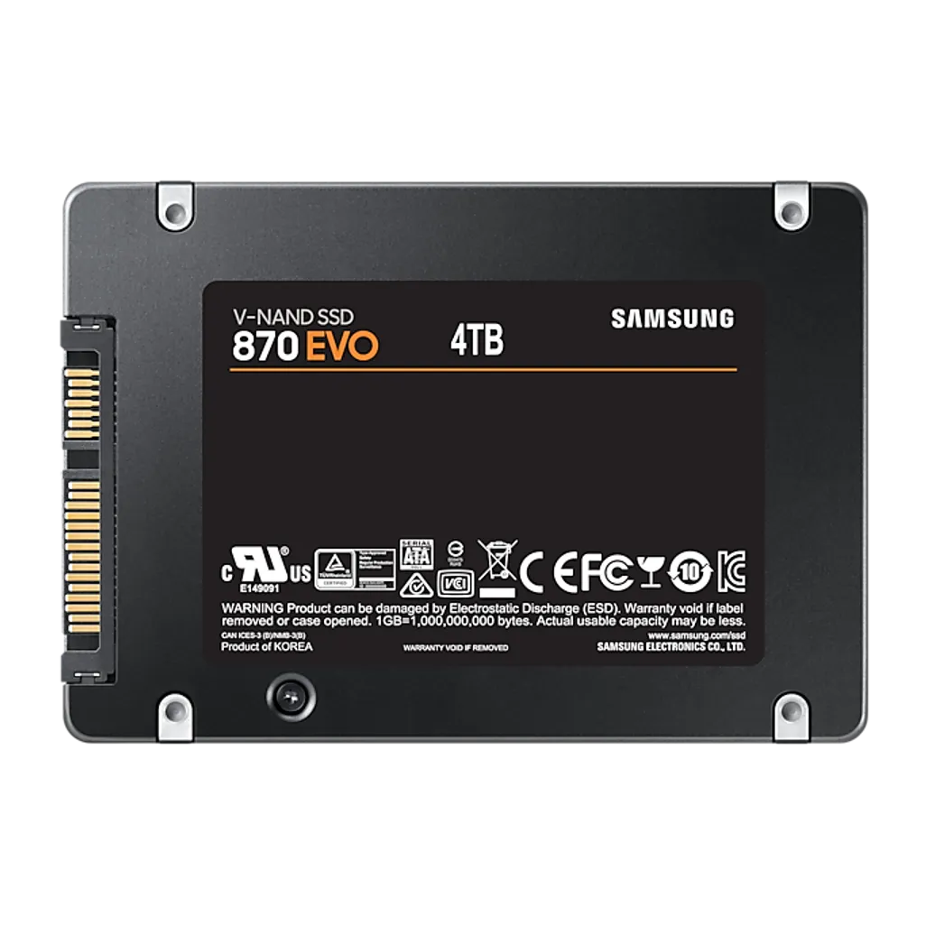 SAMSUNG 870 EVO 4TB 2.5'' SATA SSD