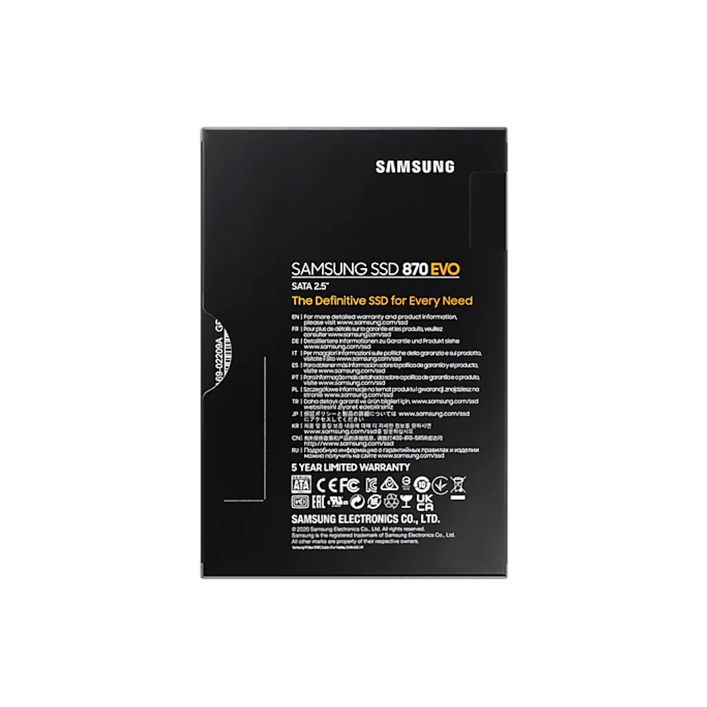 SAMSUNG 870 EVO 4TB 2.5'' SATA SSD