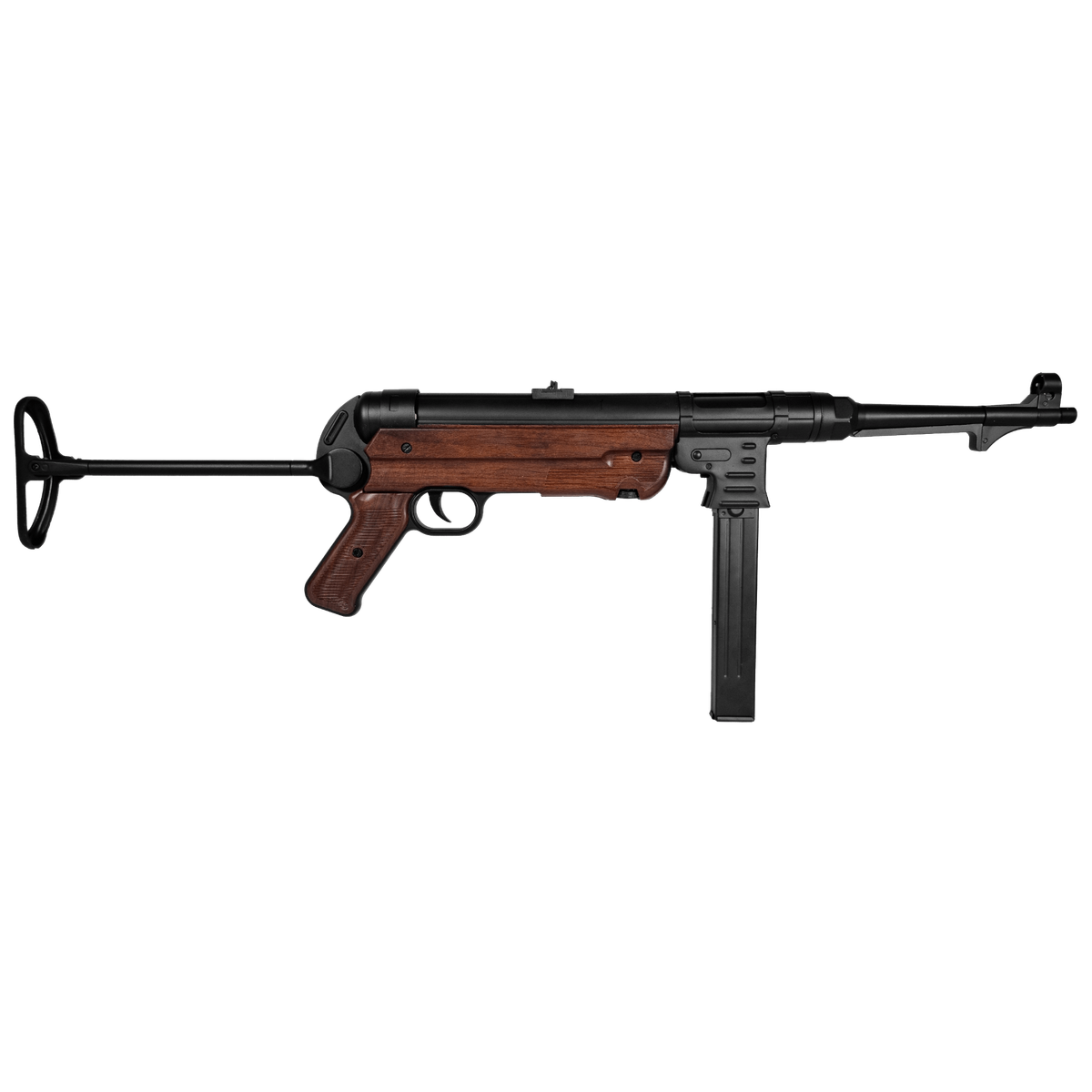 Schmeisser MP40 AEG - Black & Wood Style - Cybergun / AGM Airsoft Rifle