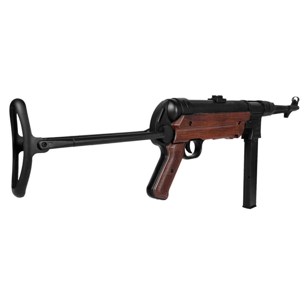 Schmeisser MP40 AEG - Black & Wood Style - Cybergun / AGM Airsoft Rifle