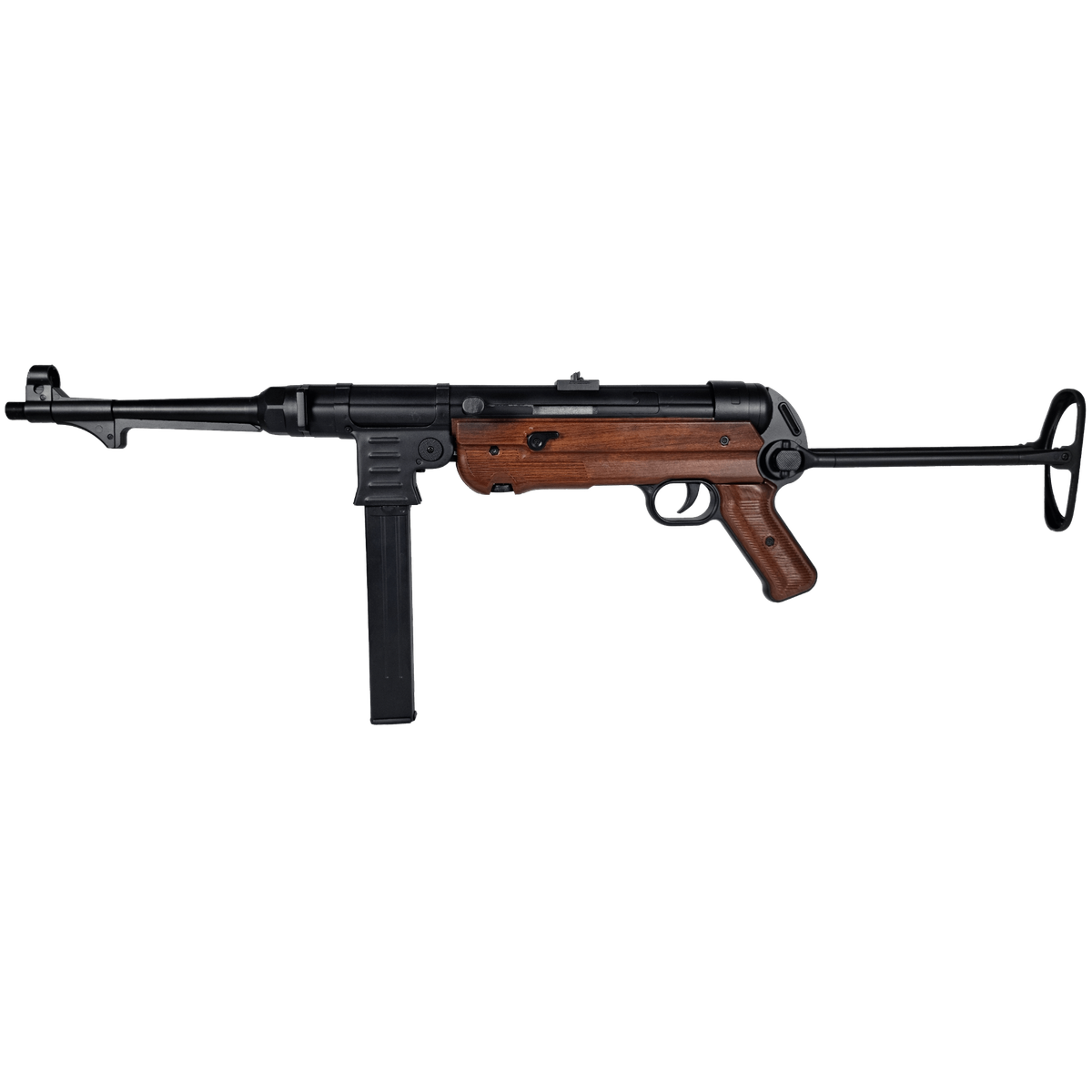 Schmeisser MP40 AEG - Black & Wood Style - Cybergun / AGM Airsoft Rifle