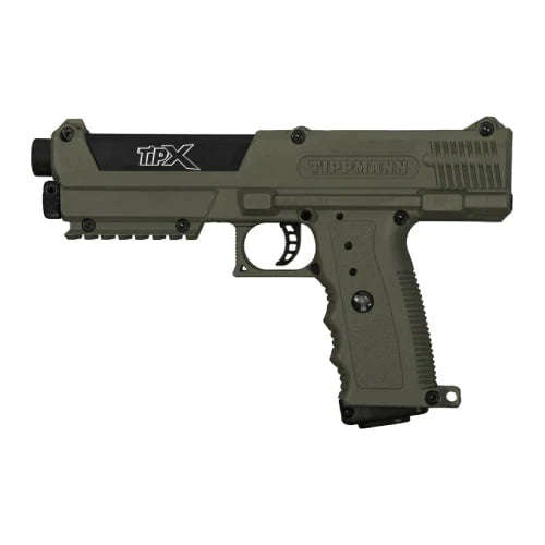 Tippmann TIPX Paintball Gas Gun Combo (Semi Auto|CO2|7|315FPS|10J|.68 CAL)