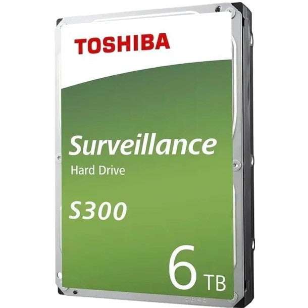 Toshiba S300 3.5-inch 6TB SATA III Surveillance Internal Hard Drive