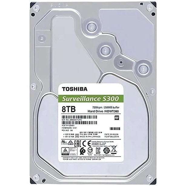 Toshiba S300 3.5 Inch Surveillance SATA Hard Drive Disk