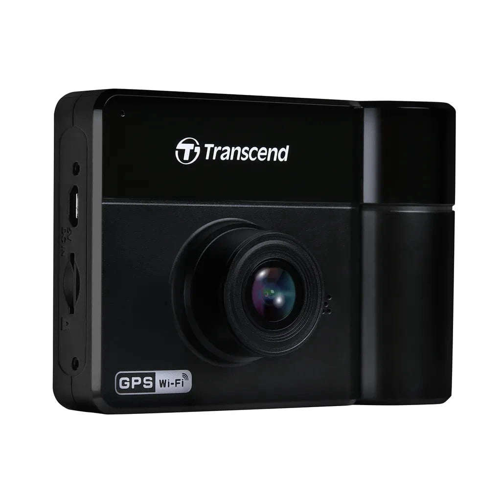 TRANSCEND DRIVEPRO 550 (MODEL B) DUAL LENS DASH CAM WITH 128GB MICROSD CARD
