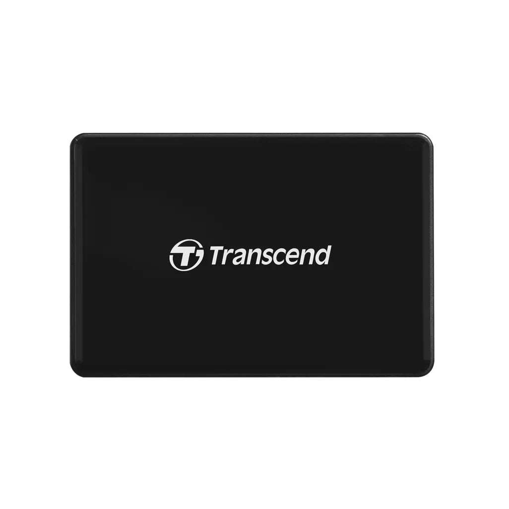 Transcend RDC8 Card Reader, CF, MicroSDHC, MicroSDXC, SD, SDHC, SDXC, Black