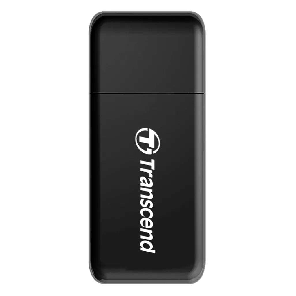 Transcend RDF5 Card Reader Black, MicroSDHC, MicroSDXC, SDHC, SDXC, Black