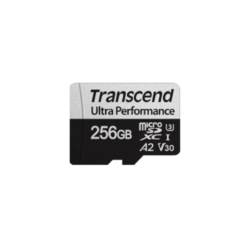 Transcend TS256GUSD340S, 256 GB, MicroSDXC, Class 10, UHS-I, 160 MB/s, 125 MB/s