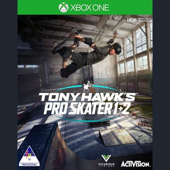 Xbox One Game Tony Hawks Pro Skater 1+2