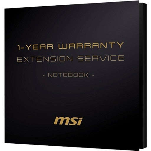 MSI LAPTOP 12 MONTH (1 YEAR) EXTENSION WARRANTY - SA ONLY