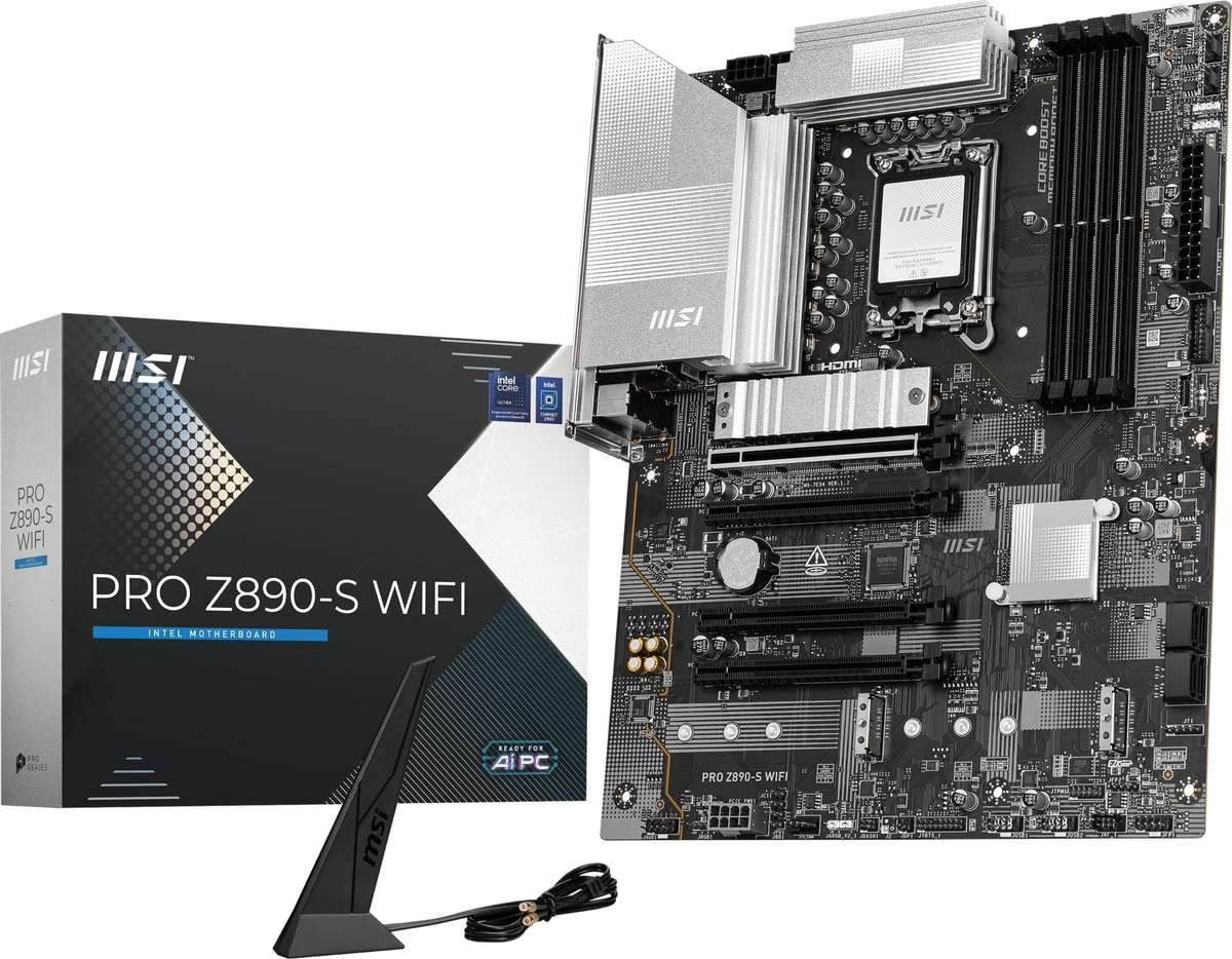 INTEL Z890 CHIPSET CORE ULTRA 9  SOCKET/LGA1851  DDR5  ATX M/B.
