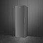 Smeg 60cm Dark Inox Single Door Free Standing Freezer - RF28KNZA