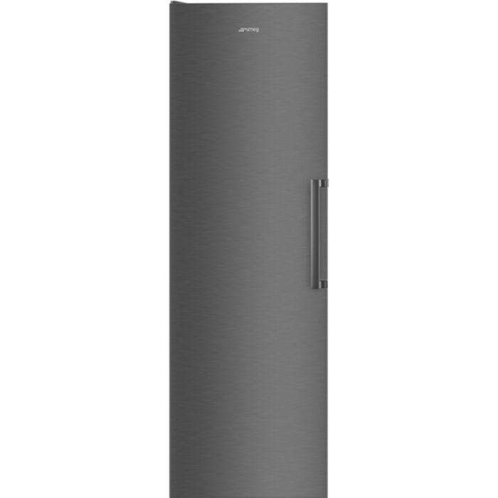 Smeg 60cm Dark Inox Single Door Free Standing Freezer - RF28KNZA