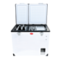 Snomaster 72lt Dual Compartment Stainless Steel Fridge/Freezer - SMDZ-CL72D