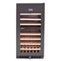 SnoMaster 72kg Black 78 Bottle Pro Series Dual Zone Wine Cooler - VT-94PRO
