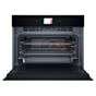 Whirlpool 52L Black W11 Built-In Oven & Microwave Oven - WCW11O7HTSB