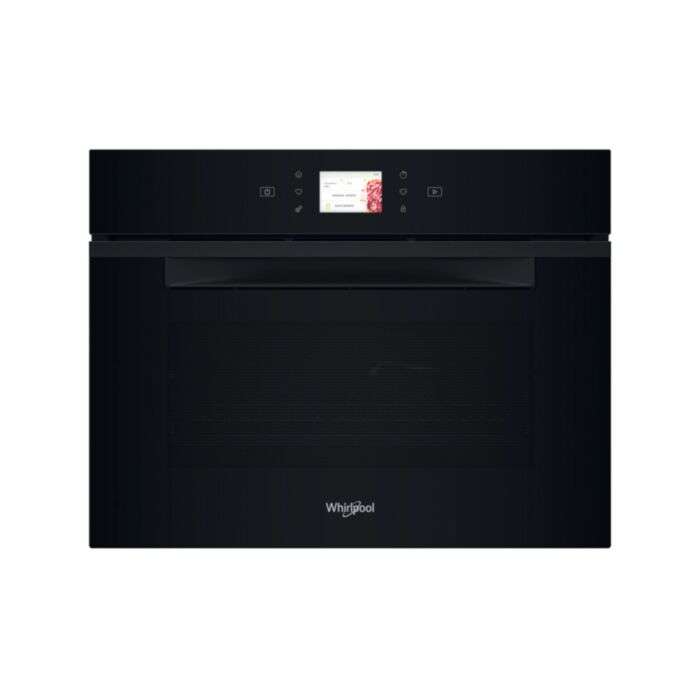 Whirlpool 52L Black W11 Built-In Oven & Microwave Oven - WCW11O7HTSB