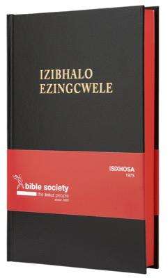 IsiXhosa 1975 Bible, medium size, black, red-edged (Hardcover)