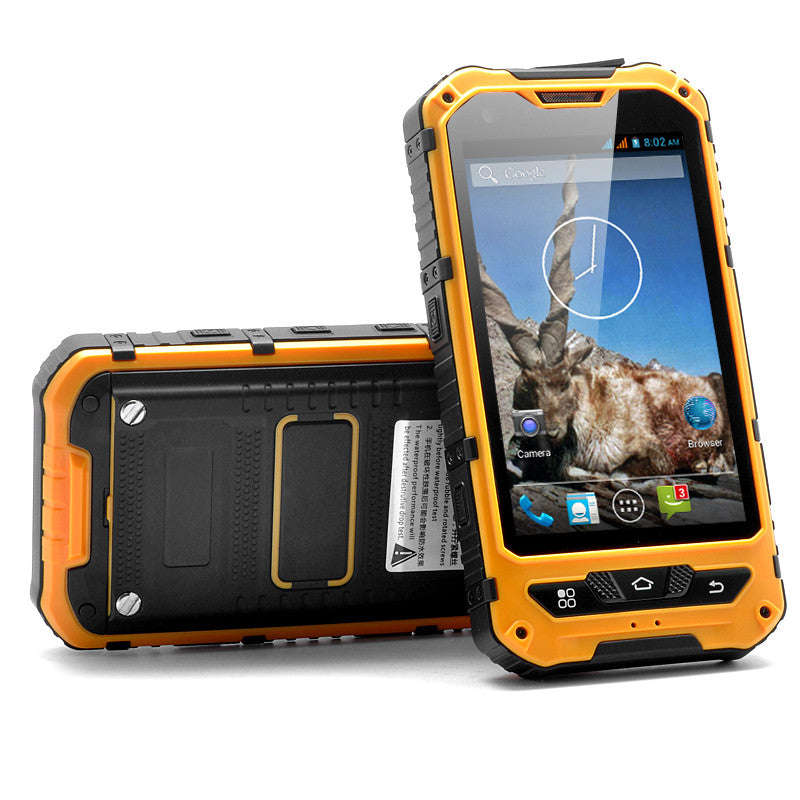 Rugged Android 4.2 Phone "Markhor" - Dual Core CPU, 5MP Camera, Shockproof, IP67 Waterproof