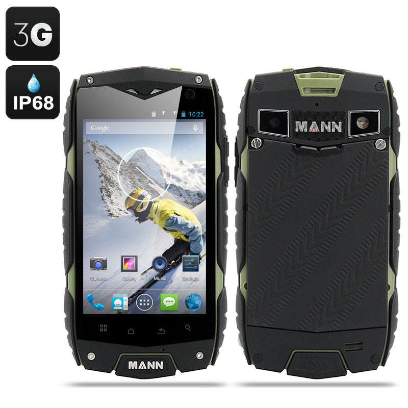 MANN ZUG 3 Android 4.3 Smartphone - 4" Display, Waterproof, Shockproof, Dust Proof