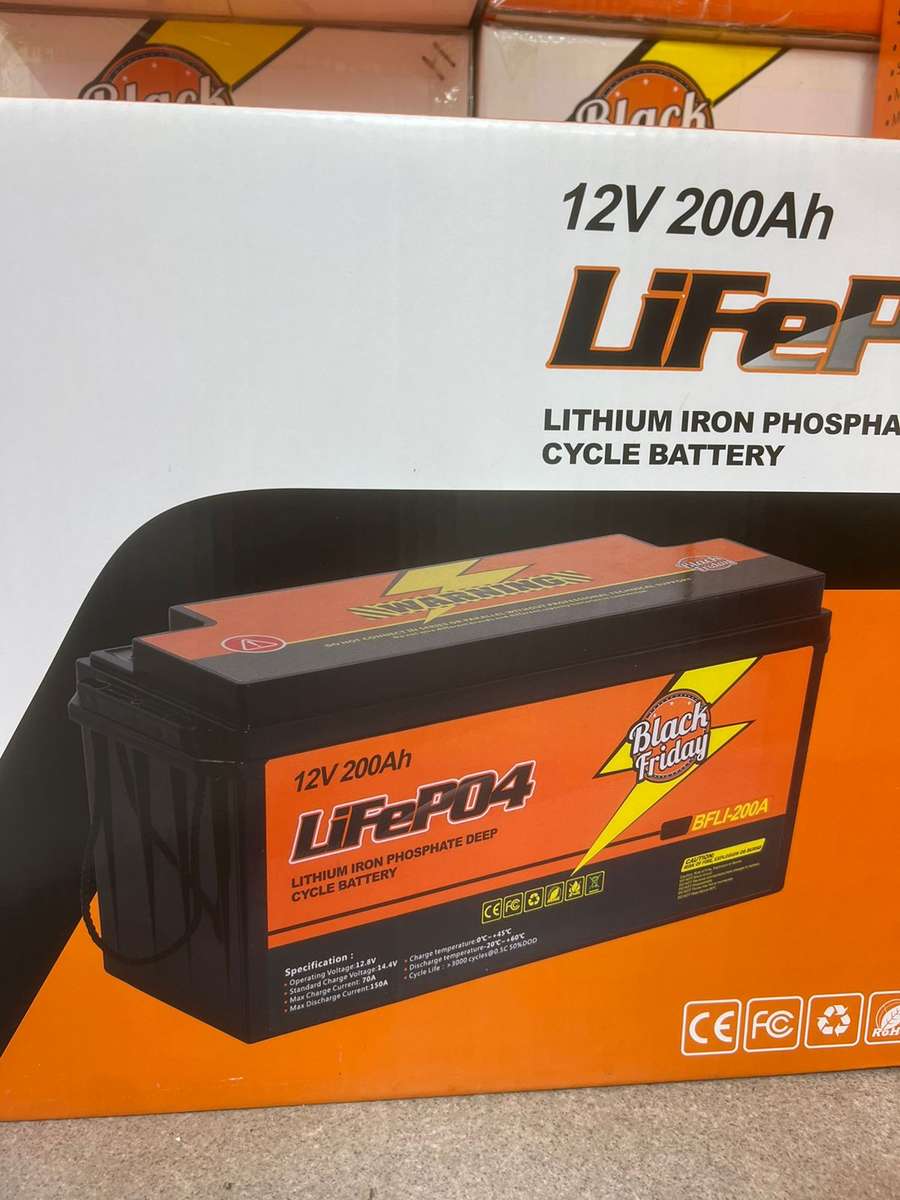 12V 200AH Lithium ion Deep Cycle Battery