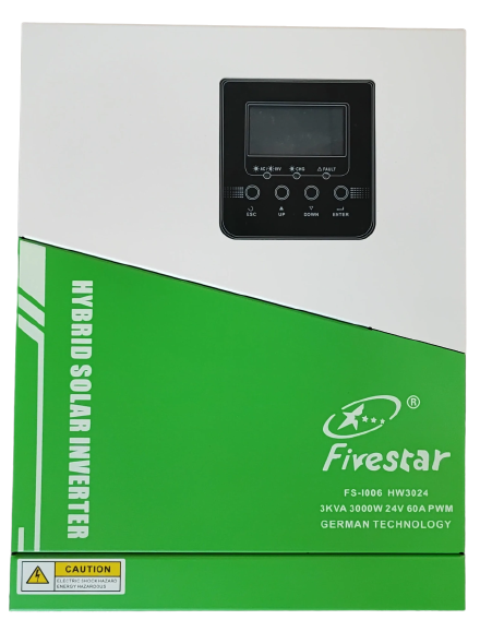 Hybrid Inverter 24V 3KVA / 3000 W PWM Solar Inverter FIvestar hybrid inverter