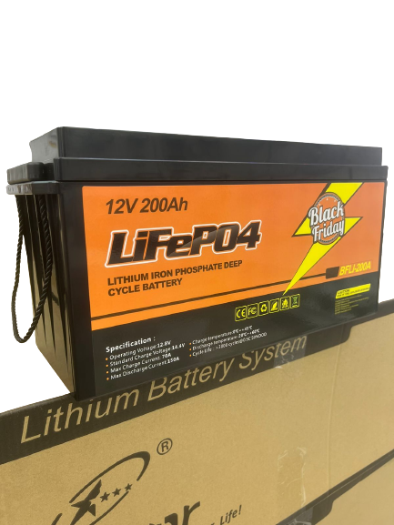 12V 200AH Lithium ion Deep Cycle Battery