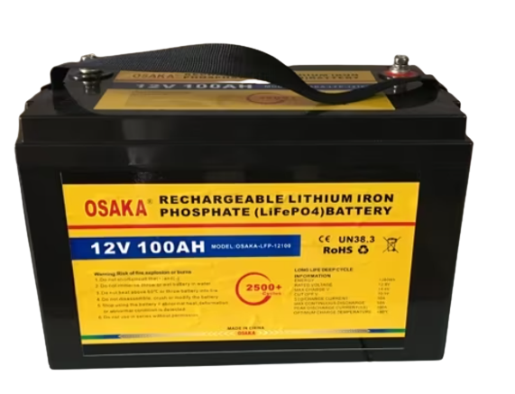Osaka Lithium Iron Phosphate 12v 100AH LFP12100 (LifePO4) (1 Year Warranty)