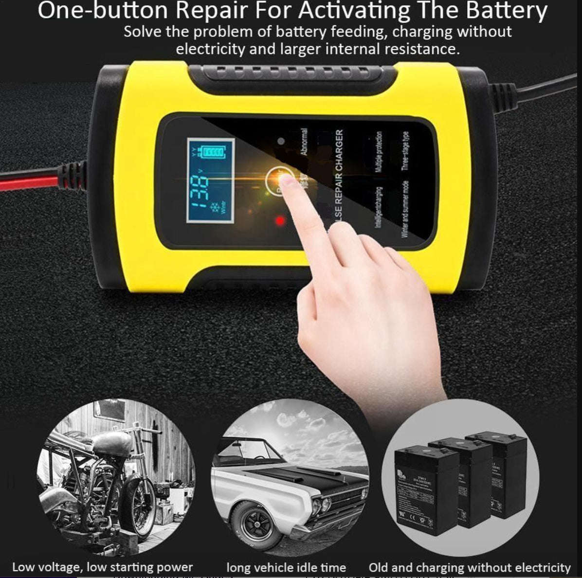 Intelligent Battery Charger 15A 12v