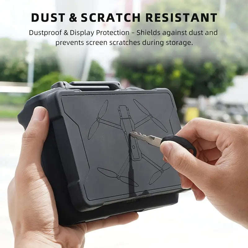 2pcs Silicone Case + Screen Protector and Dust Cover Set for DJI Mavic 4 Pro RC PRO 2 Remote Control