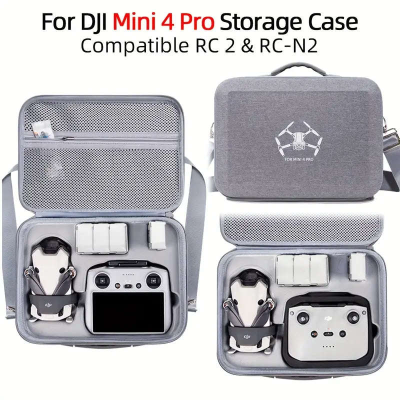 DJI Mini 4 Pro Scratch-Resistant Shoulder Bag ** Can Store up to 5 Batteries **