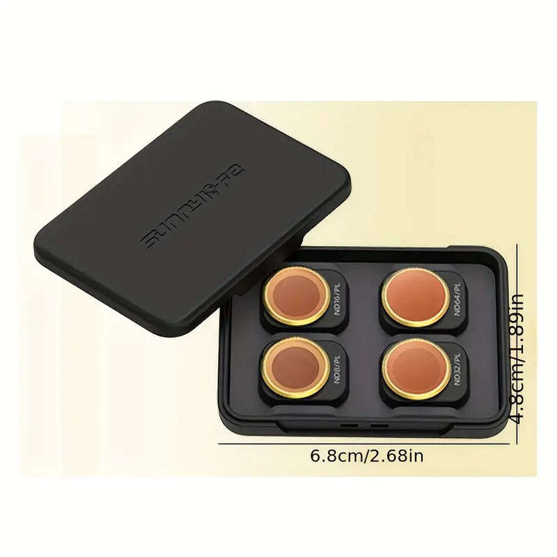 Sunnylife DJI Mini 4 Pro Lens Filter Set (ND 8, 16, 32, 64)