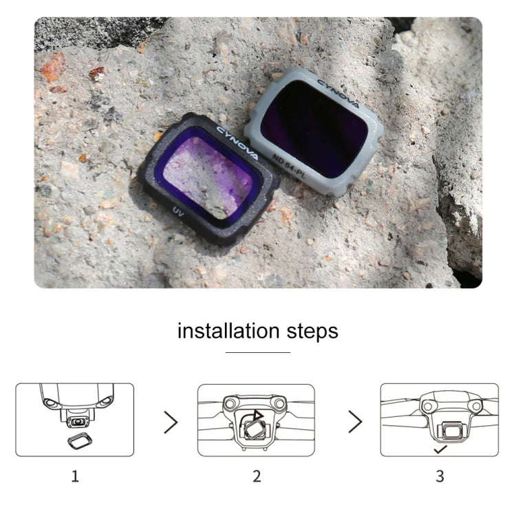 CYNOVA Filter Set (ND 8, 16, 32 & 64)