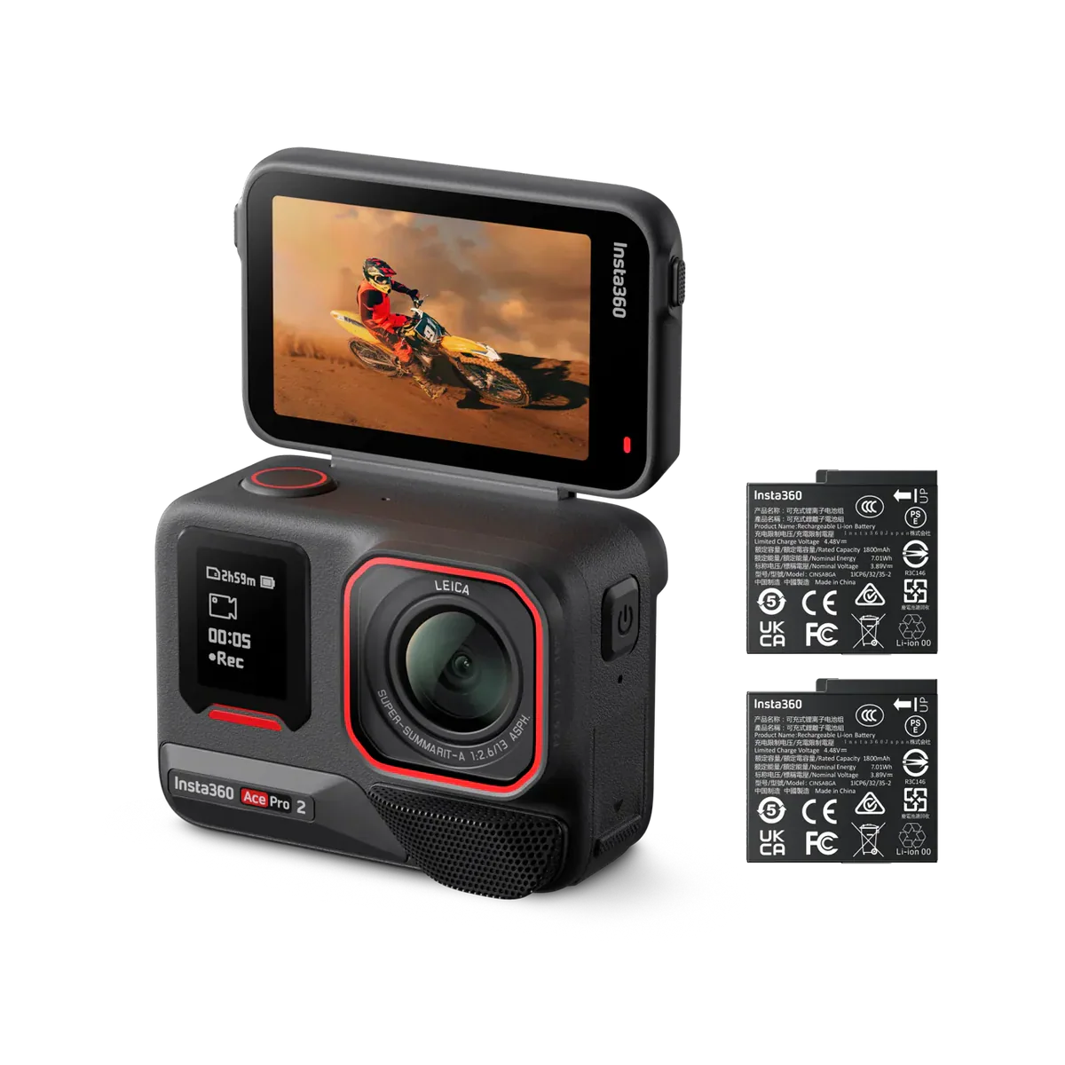 Insta360 Ace Pro 2 Action Camera Dual Battery Charger