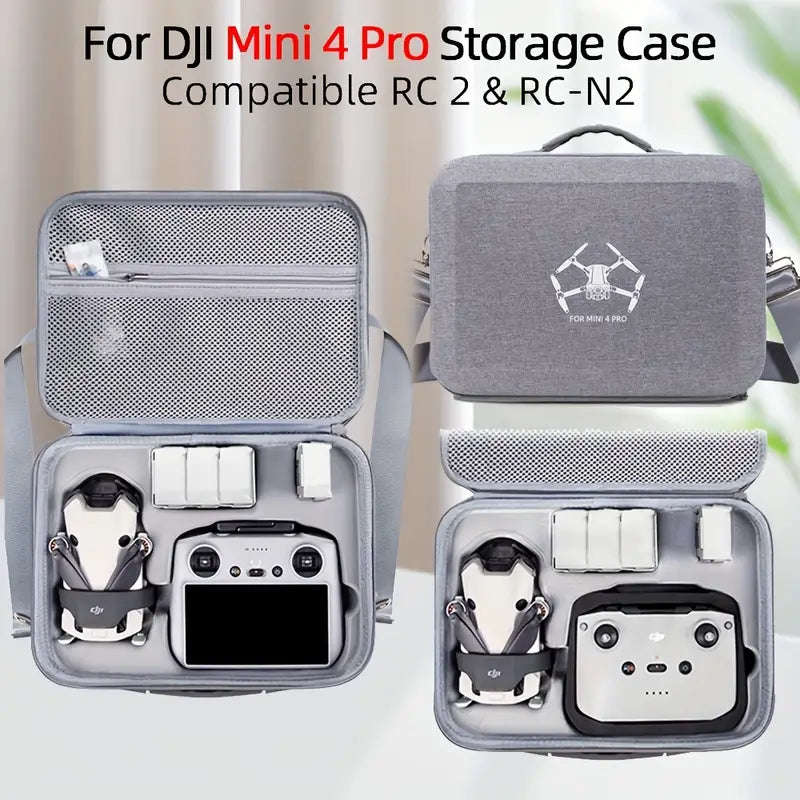DJI Mini 4 Pro Scratch-Resistant Shoulder Bag ** Can Store up to 5 Batteries **