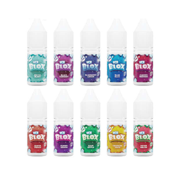 10ml Ice Blox Nic Salts Vape Juice - 35mg