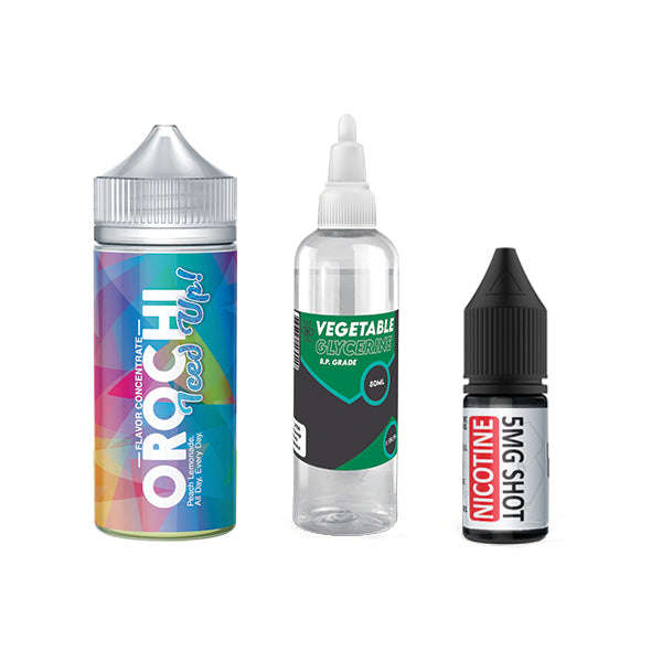 120ml Majestic Vapor Juice DIY Longfill Kit