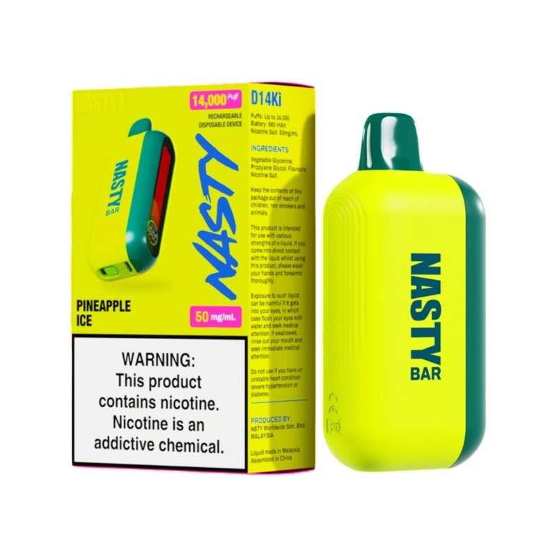 Nasty Rechargeable Disposable Vape 14000 Puffs