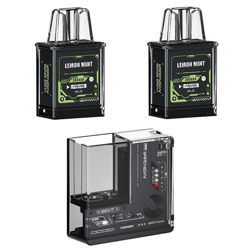 Vapengin Earth 20mg Pods - 2 pack with Battery - Expiry Clearance