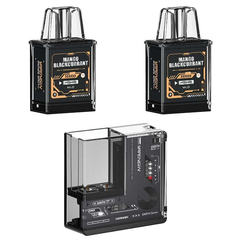 Vapengin Earth 20mg Pods - 2 pack with Battery - Expiry Clearance