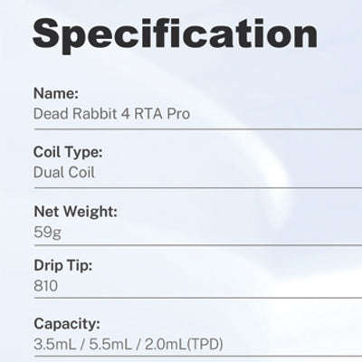 Hellvape Dead Rabbit 4 Pro RTA