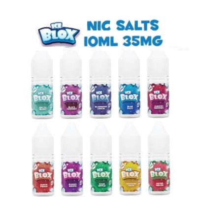 10ml Ice Blox Nic Salts Vape Juice - 35mg
