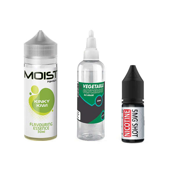 120ml Moist Vape Juice DIY Longfill Kit