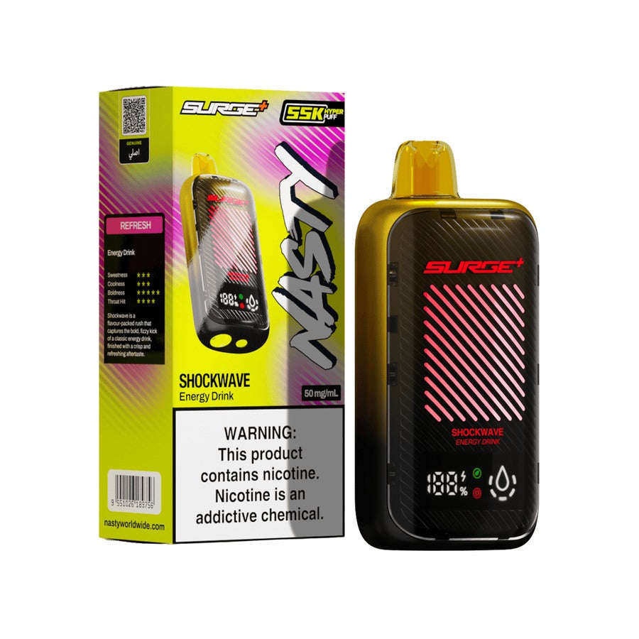 Nasty Bar Surge 55k Puffs Disposable Vape