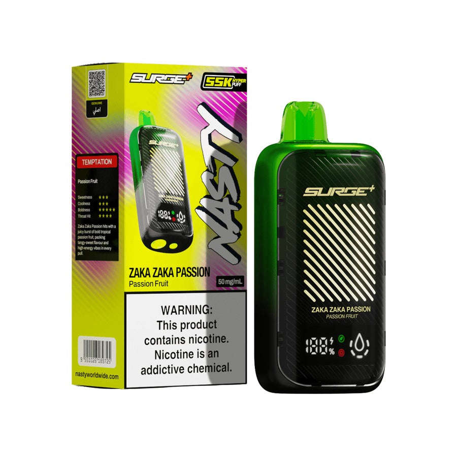 Nasty Bar Surge 55k Puffs Disposable Vape