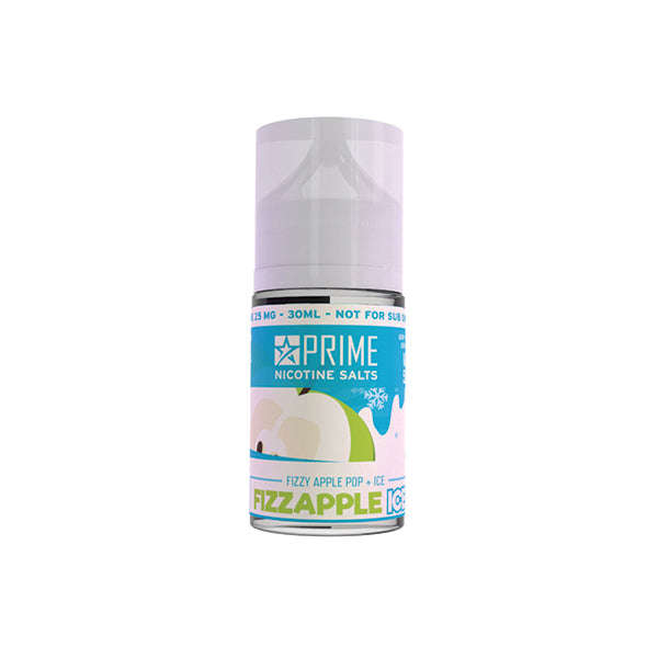 30ml Prime Nicotine Salts Vape Juice 25MG - Fizz Apple Ice